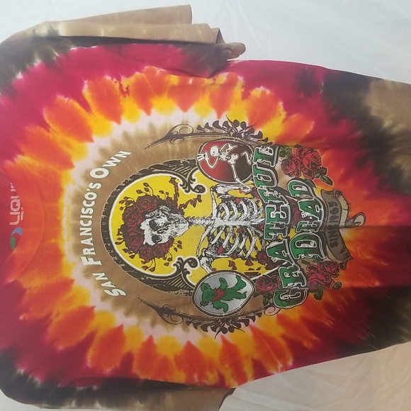 Liquid Blue, Grateful Dead "Bay Area Beloved" Band Tee Shirt, Size Medium - Picture 2 of 5